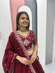 Embroidered Lehenga Choli