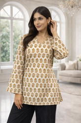 Premium Daily Wear Pure Cotton Digital Printed Tunic