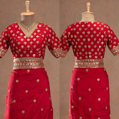 Luxury Designer Jalpari Silk Saree with Detailed Sequence Work