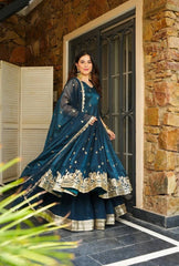 Elegant Heavy Embroidered Sequence Work Set