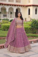 Premium Designer Sequins Embroiderd Readymade Lehenga choli Set