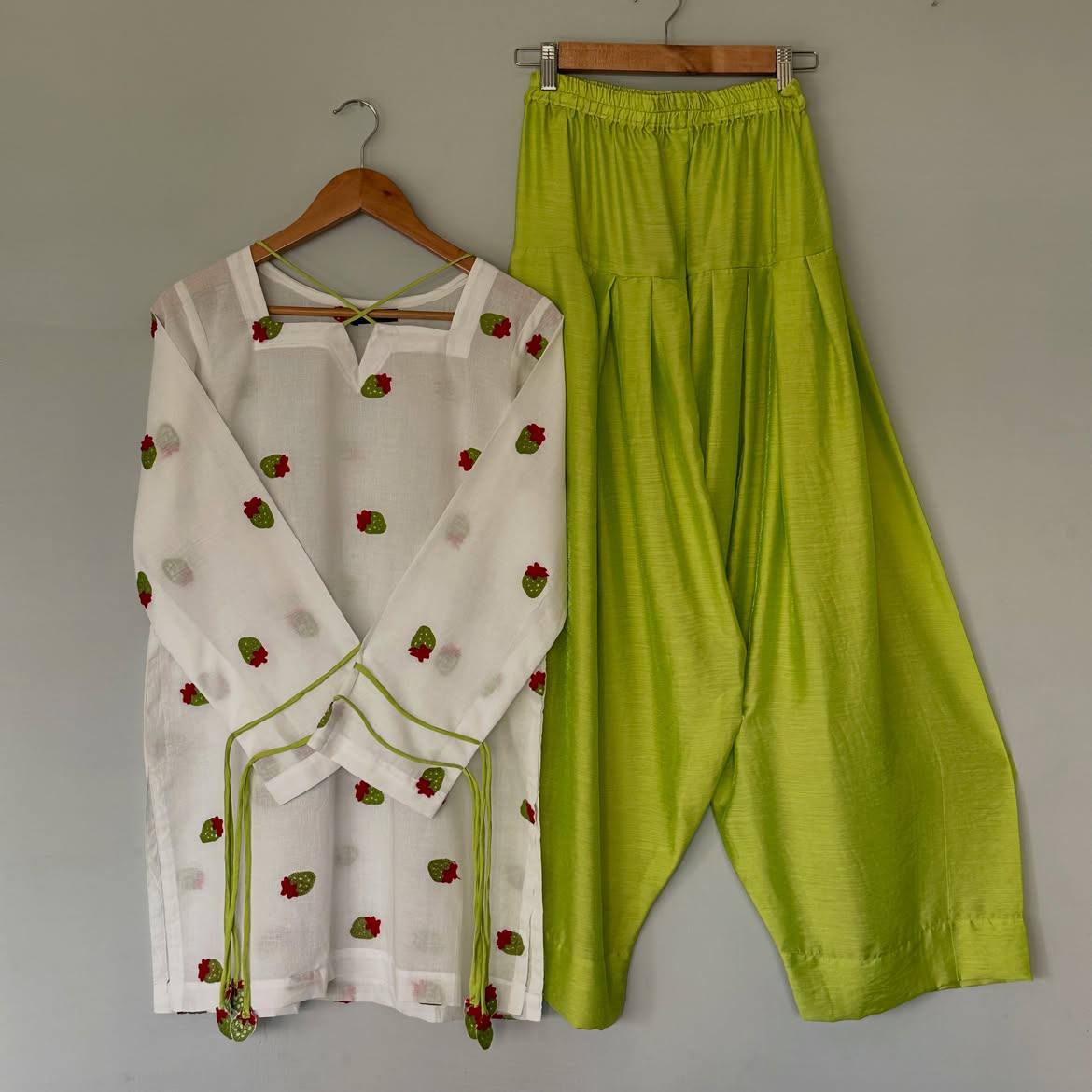 Readymade Pure Cameric Cotton Farshi Suit Set