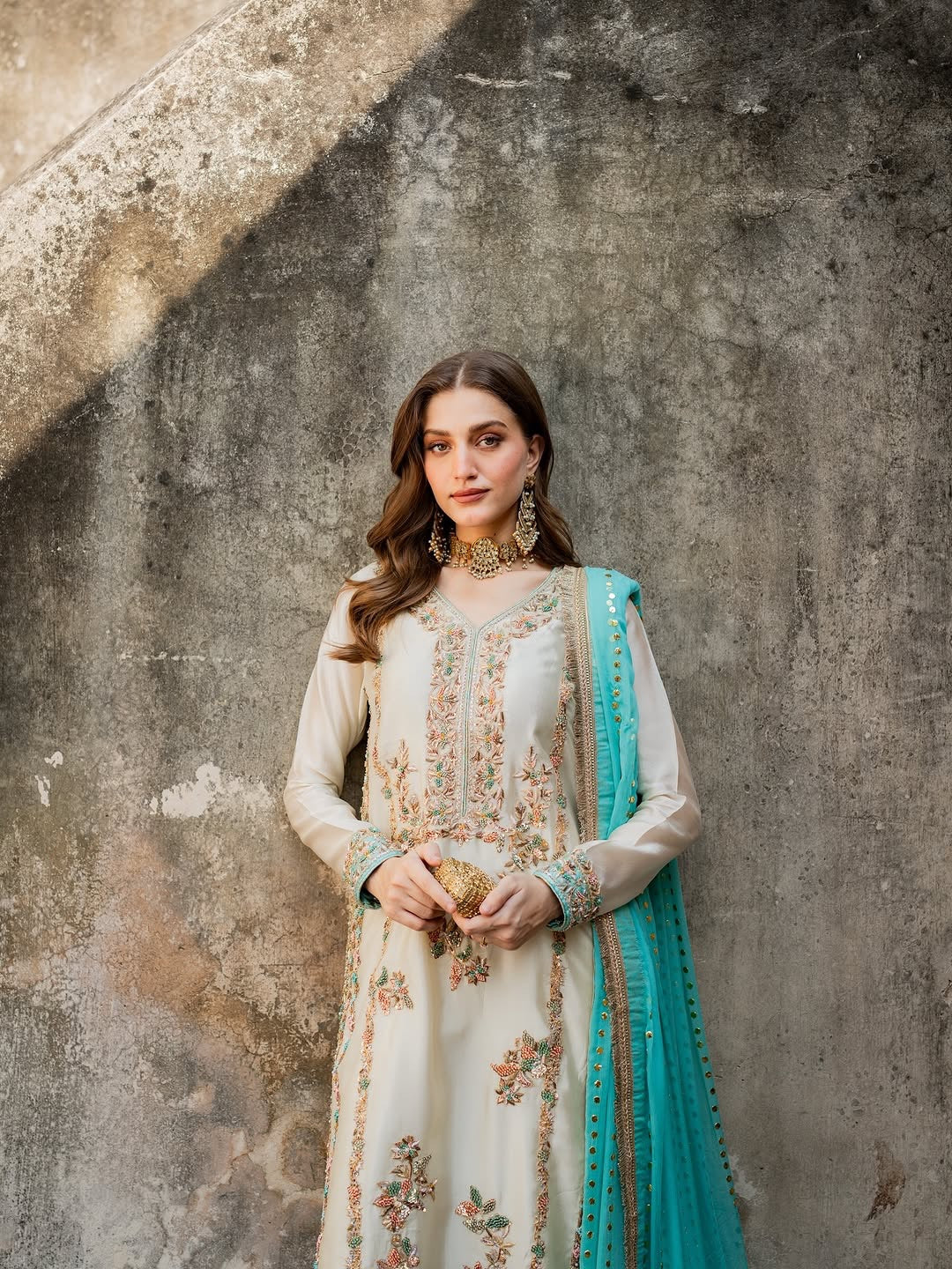 Premium Designer Top Palazzo Set | Heavy Embroidery Sequence Work Women Suit