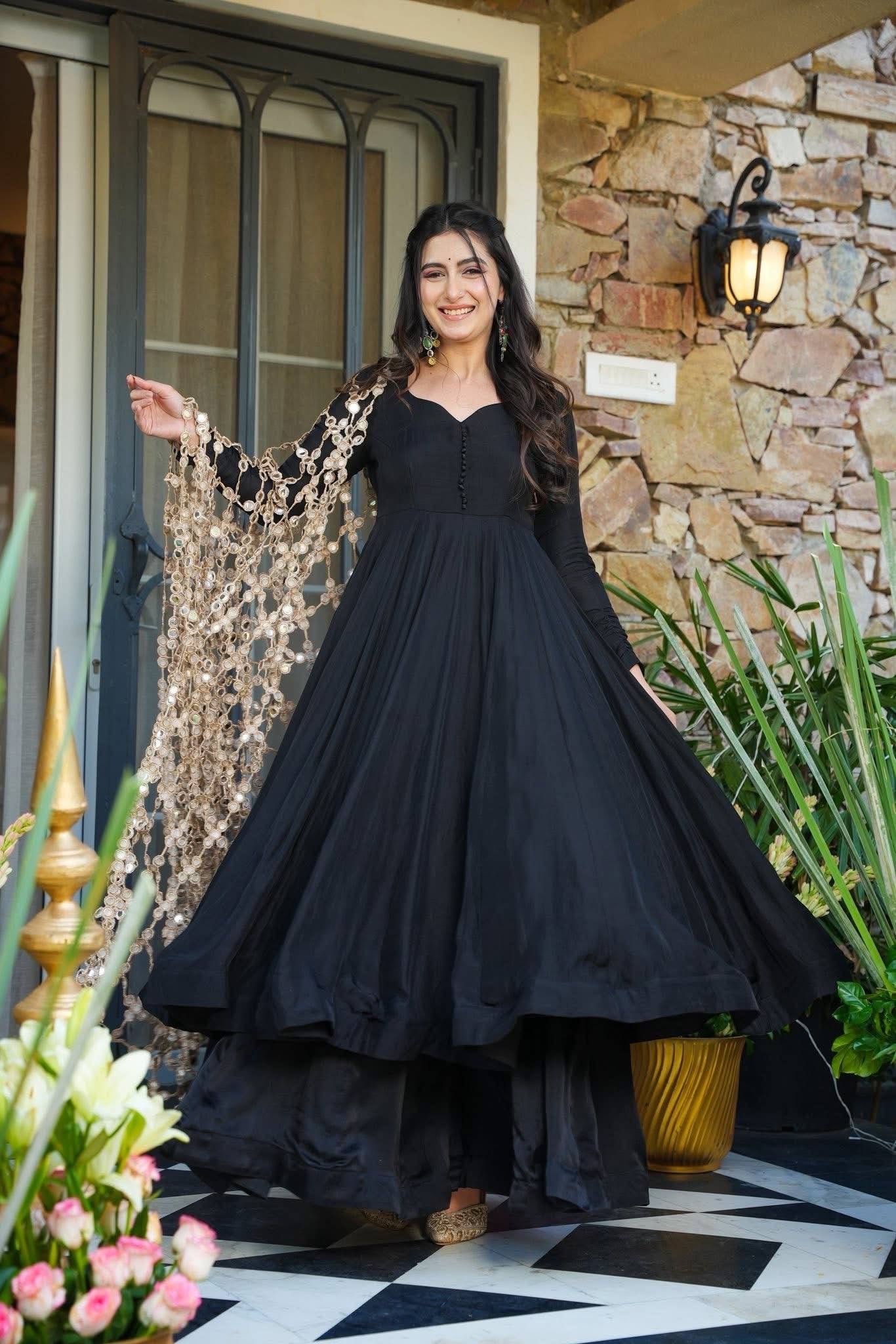 DEFINE NEW STYLE, 3 PIECES REAL MIRROR DUPATTA SET