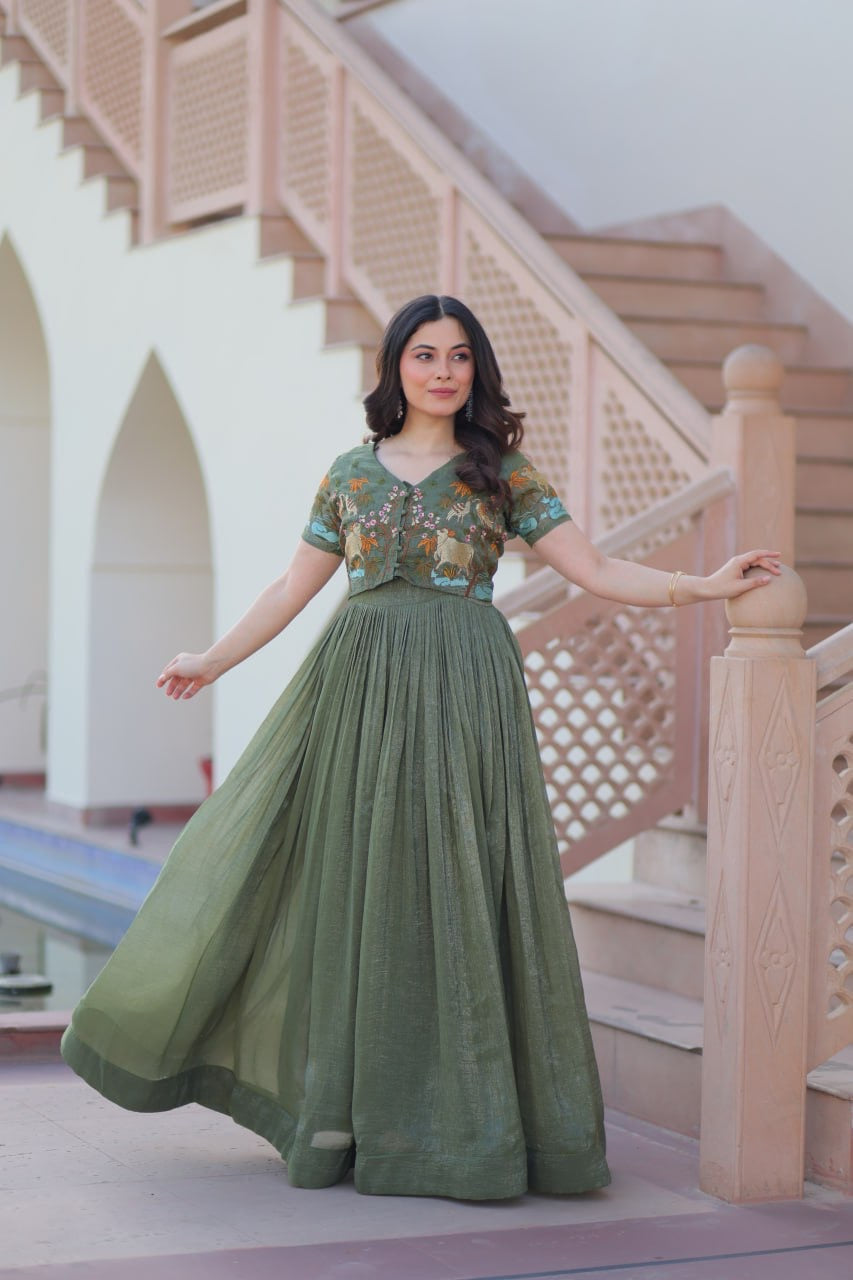PREMIUM DESIGNER READYMADE KOTI-GOWN COLLECTIONS