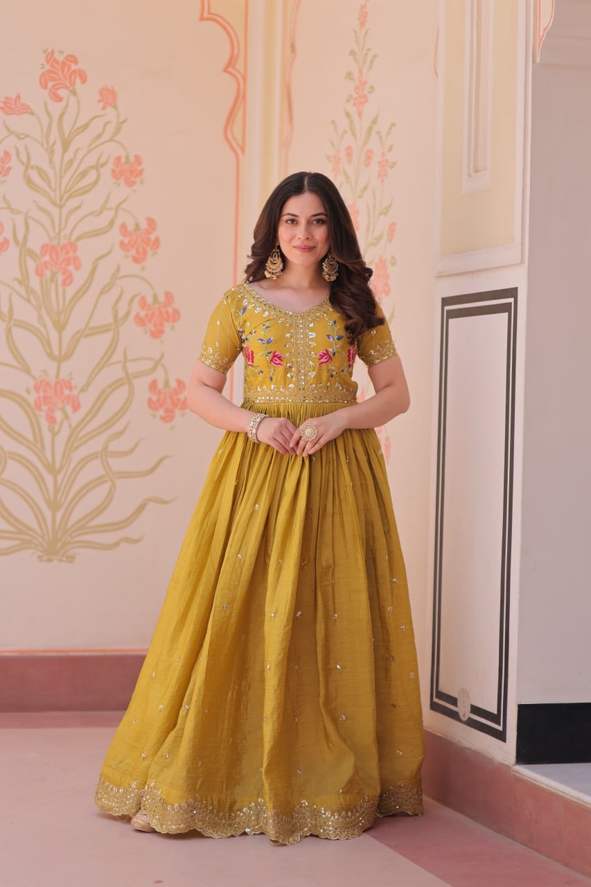 PREMIUM DESIGNER READYMADE GOWN COLLECTIONS