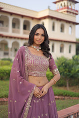 Premium Designer Sequins Embroiderd Readymade Lehenga choli Set