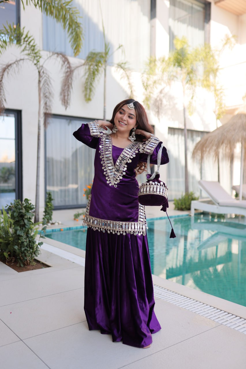 READYMADE TOP-PALAZZO WITH BATWA