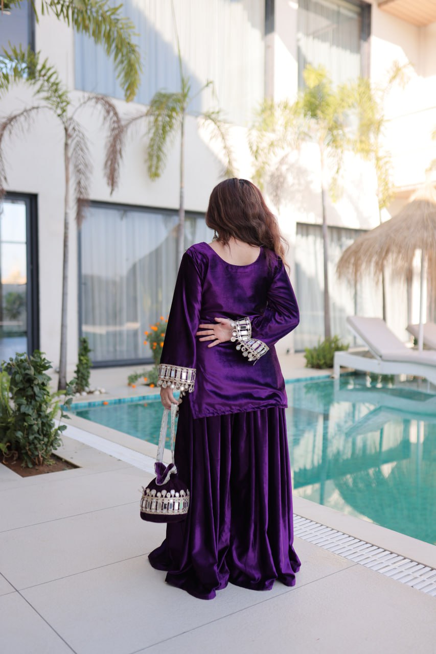 READYMADE TOP-PALAZZO WITH BATWA