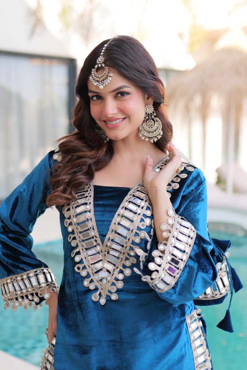 READYMADE TOP-PALAZZO WITH BATWA