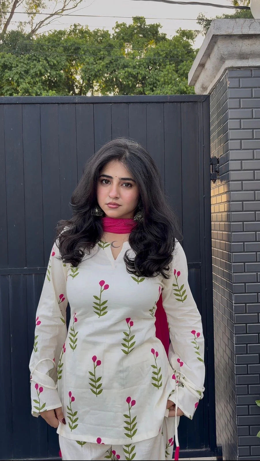 Readymade Pure Cotton 3-Piece Suit
