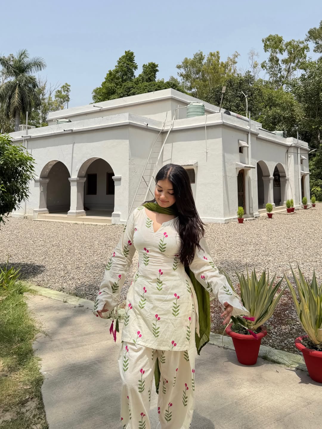 Readymade Pure Cotton 3-Piece Suit