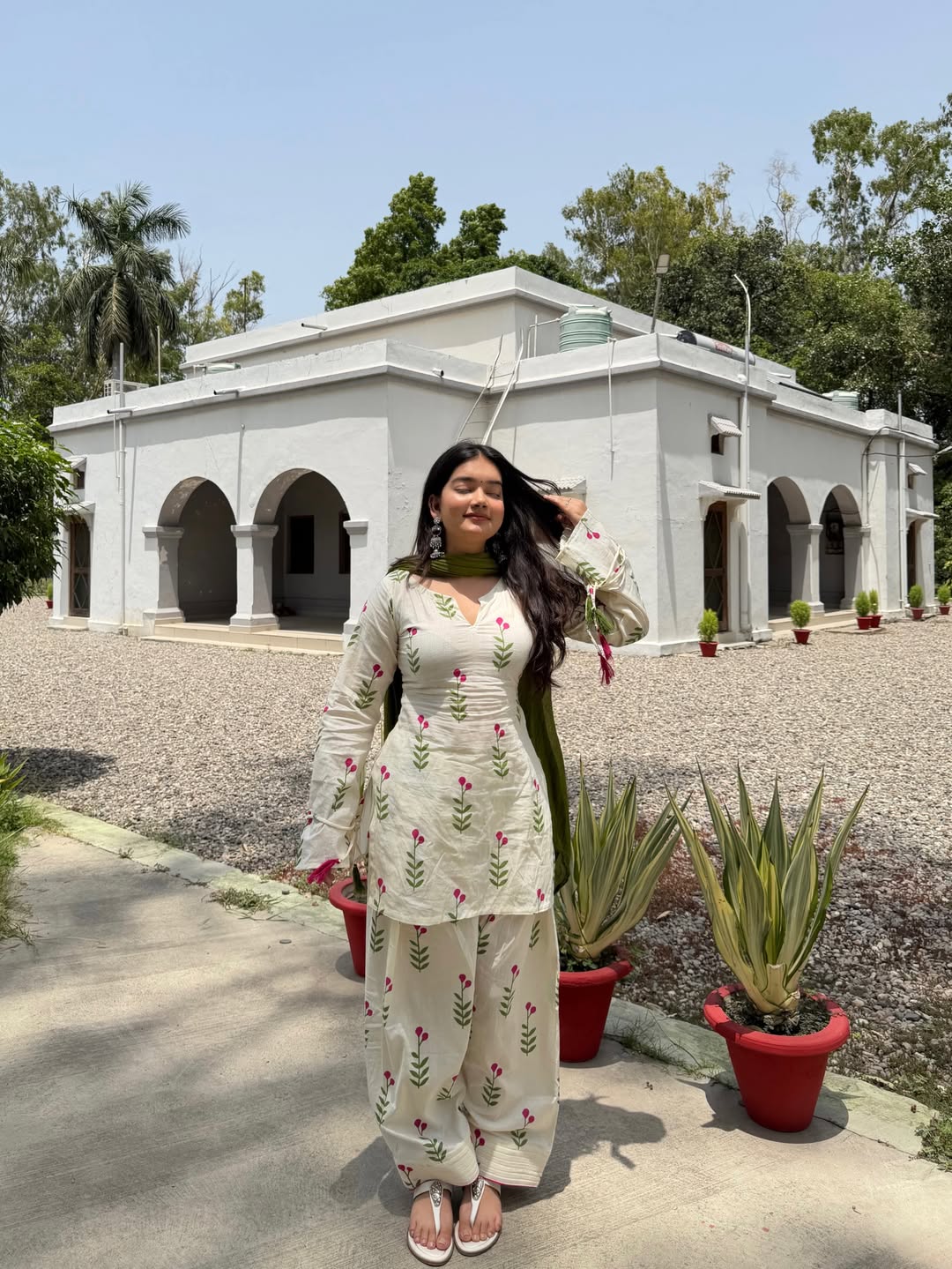 Readymade Pure Cotton 3-Piece Suit