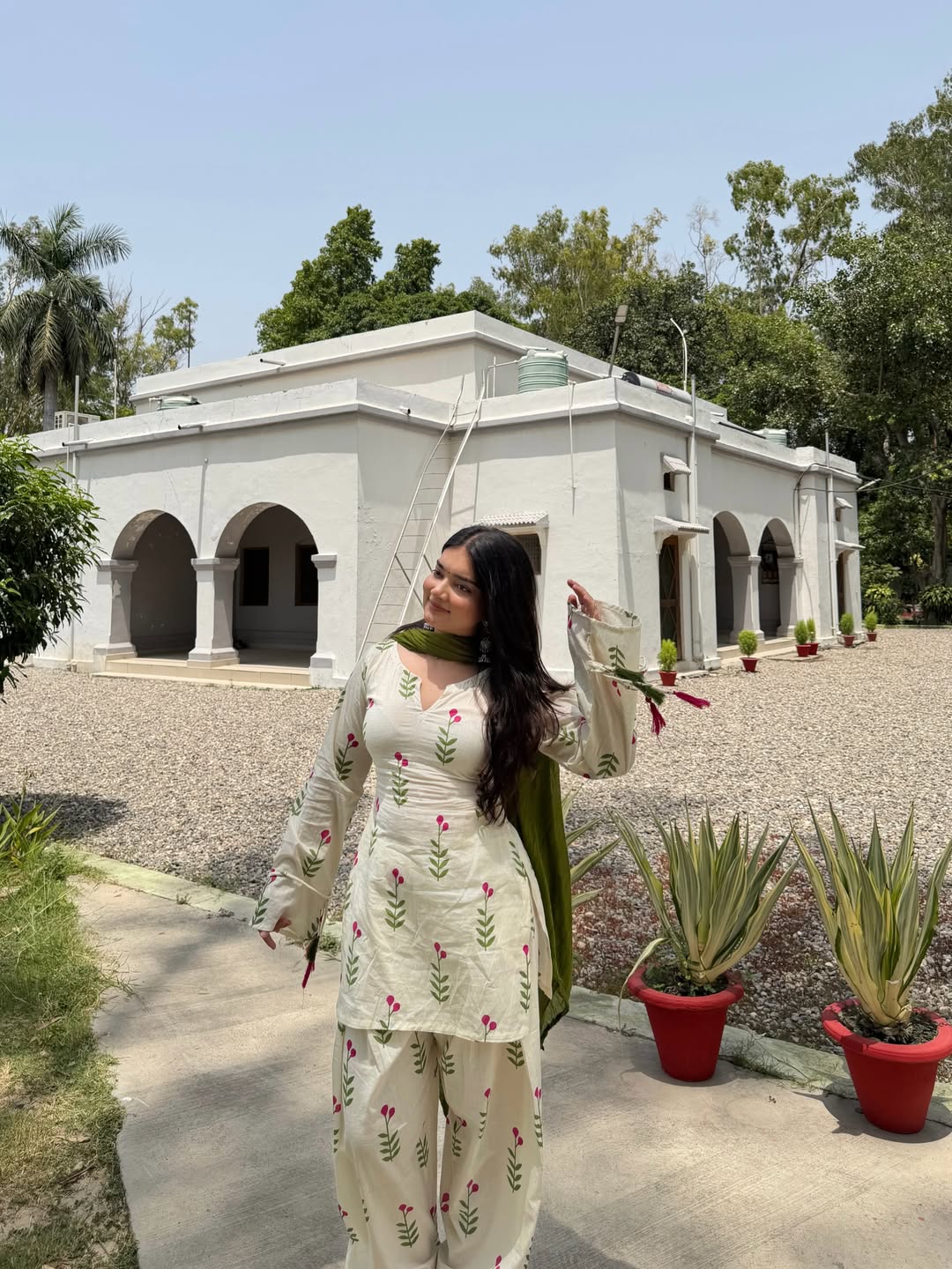 Readymade Pure Cotton 3-Piece Suit