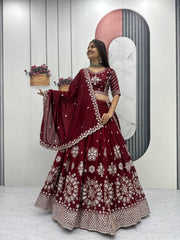Embroidered Lehenga Choli